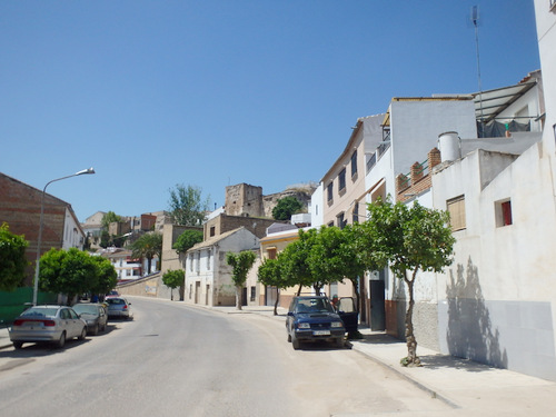 We're riding through Castro del Rio.